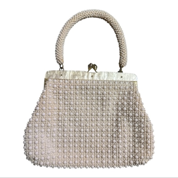 Vintage John Wind Beaded Purse / Handbag – Made in Hong Kong - Picture 2 of 9